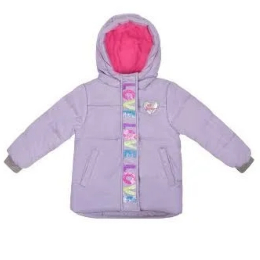 Betsey Johnson Girls Puffer Jacket